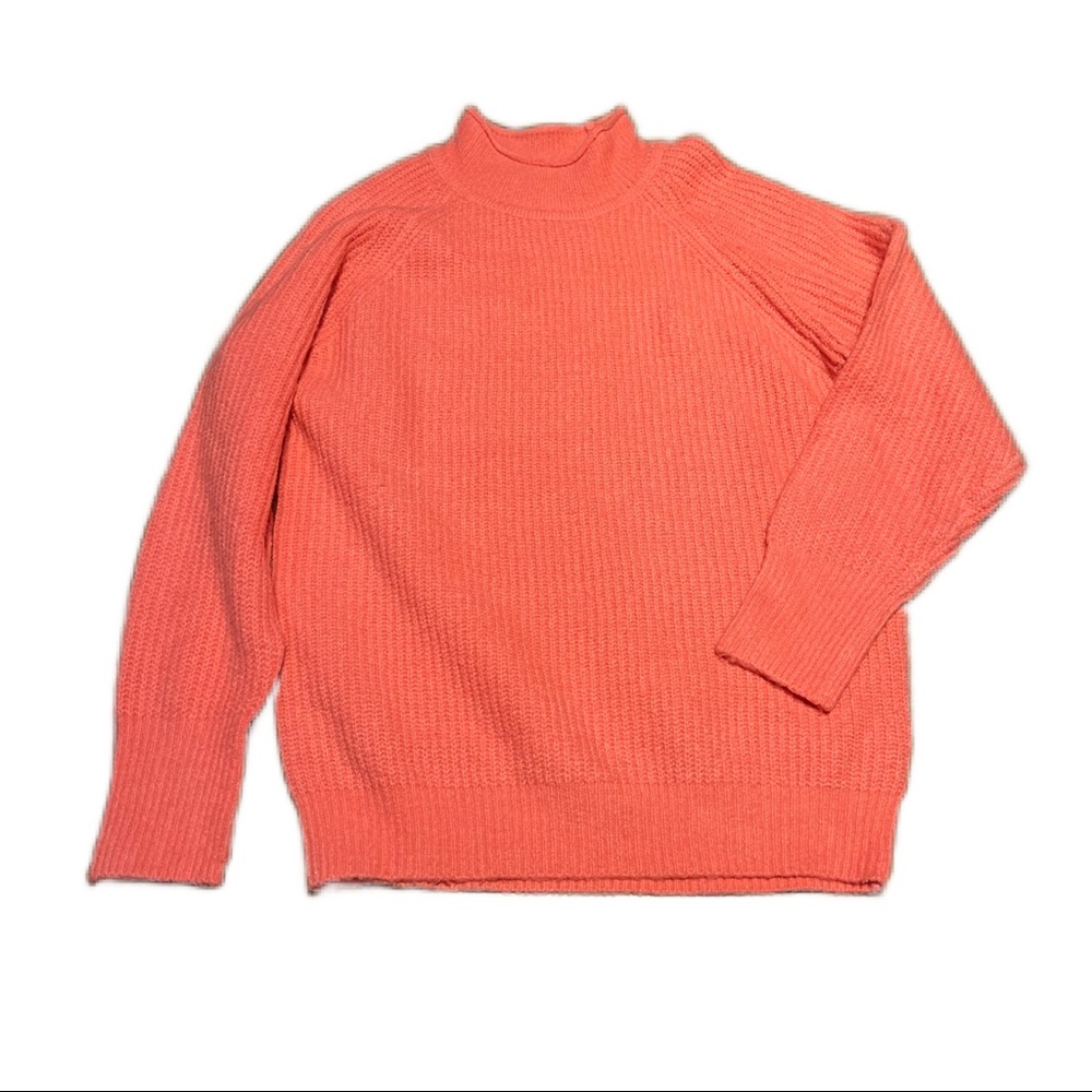 Brave Soul - Mock Neck Sweater Pink
